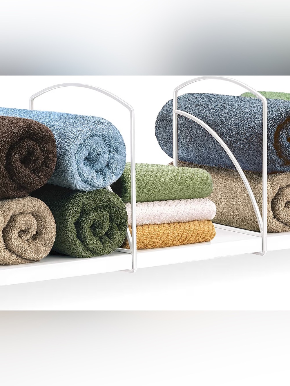Shelf Dividers Organizer - Set of 4